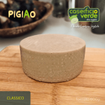 PIGIAO “INTENSO” 250g/500g/1kg – ALTERNATIVA VEGETALE SEMISTAGIONATO SAPORE RICCO – CASEIFICIO VERDE